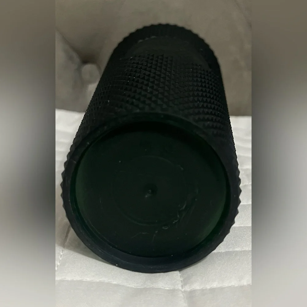 Starbucks Dark Green Matte Studded Venti cold cup tumblers 24oz